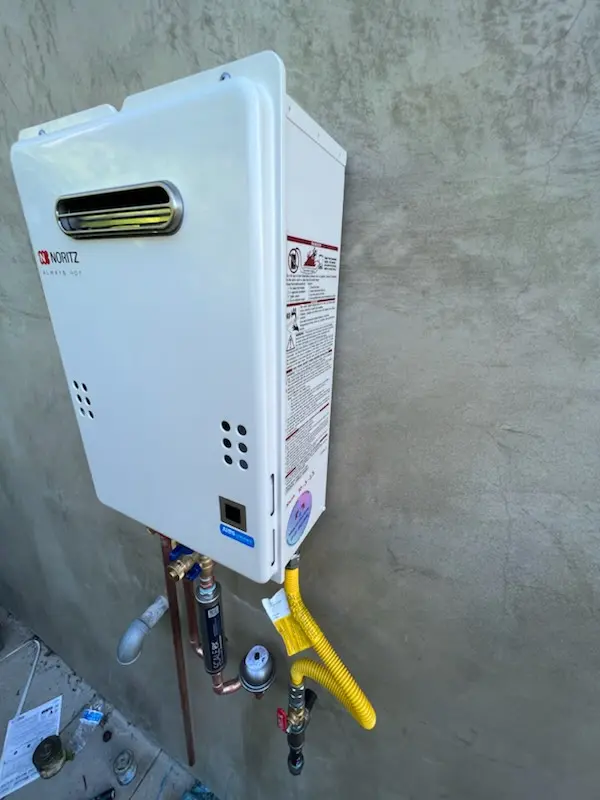 Tankless water heater installation for Glenmore homes